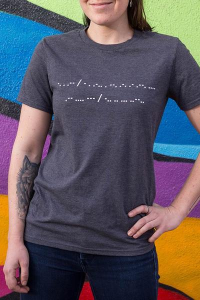 New telegraph who dis, morse code t shirt, funny morse code, creative t shirts 