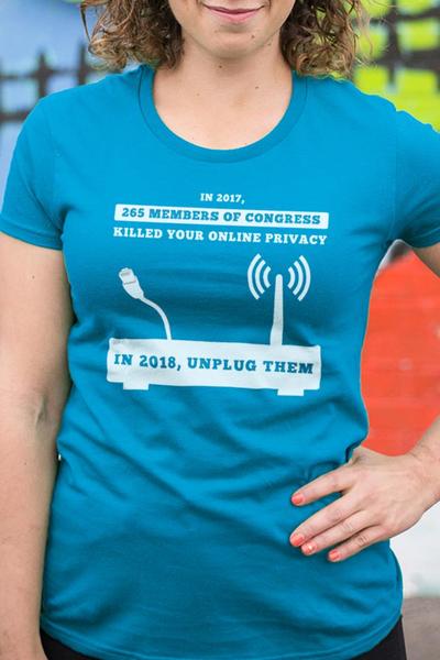 Unplug Congress - 100% of proceeds donated to the Electronic Frontier Foundation
